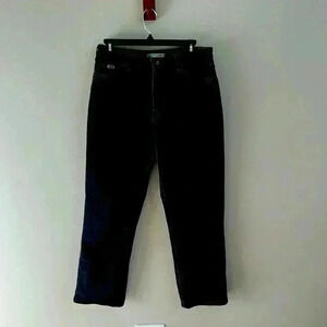 Vintage Lee Relaxed Straight Leg Black Jeans 8 Short